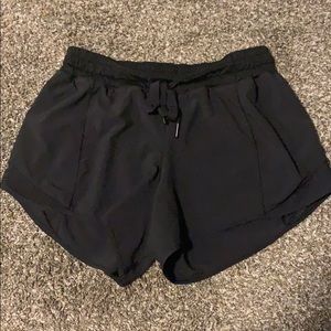 Black lululemon shorts